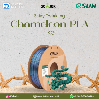 eSUN Chameleon PLA Filament 1 KG Shiny Twinkling 3D Printer Filament